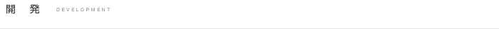 開発